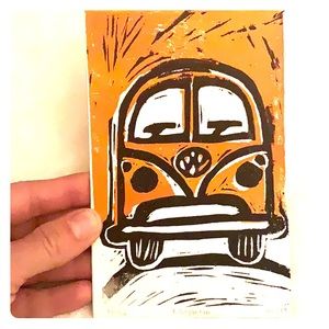 VW Ink block print magnets! ✨ 🚌 ✨